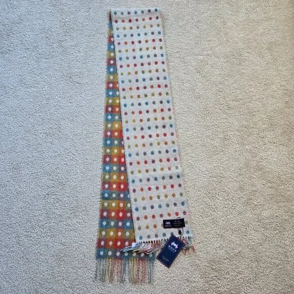 NWT Moon Merino Wool Colorful Dots - Picture 10 of 11